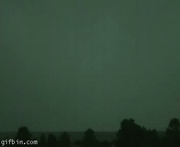 lightning strange sky
