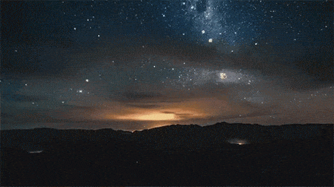 night sky watching